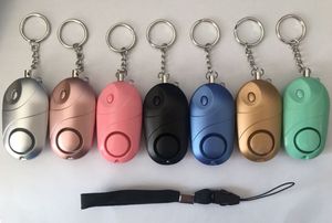 Alarmas personales Bell Tama Loud Safe Stable 130 decibeles Mini alarma de llavero portátil