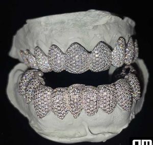 Bijoux personnalisé bijoux glacé grillz set Hip Hop Dethts Braces Vampire Fangs Bling Dents Grilz Whitening Kit
