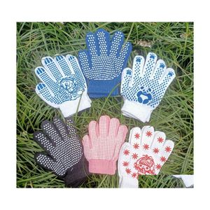 Équipement de protection individuelle pour les entreprises en gros bricolage enfants tricotés gants magiques adolescents chauds hiver extensibles doigts fl 5357 Q2 Dro Dhnwe