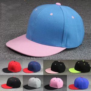 Personnalisé bricolage casquette hip-hop publicité casquette de balle broderie impression LOGO casquette à bord plat usine gros chapeau de soleil WXY204