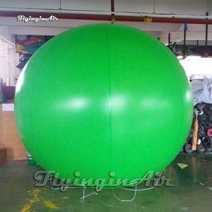 Ballon d'hélium gonflable vert personnalisé publicité PVC Air Floating Ballon pour événement extérieur