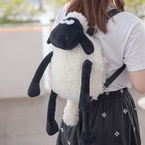 Personalized Trendy Plush Cartoon Sheep Backpack Cute Wild Children's Parent-child Bag