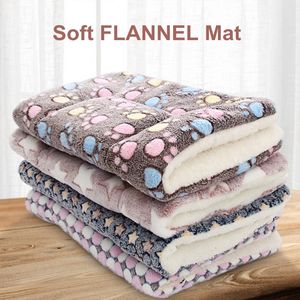 Pet Dog Houses Cat Thickening Flannel Winter and Autumn Mat Pad Double Sided Dog Sleeping Floor Mats Blanket Anti-slip Cushion282S