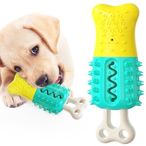 Produits pour animaux de compagnie Amazon vente chaude Popsicle dents meulage chien morsure jouet dents nettoyage chien brosse à dents