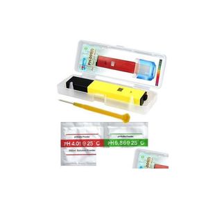 Ph-mètres Ph-mètre numérique en gros Type de stylo Ph-009 0.014.0 Matic calibrage température loi haute précision mini testeur pour aquarium Dhdbz