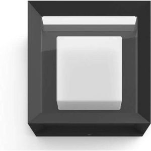 Philips Hue Econic Down Outdoor Smart Wall Light Black - 26W Blanc et Color Ambiance Couleur LED Bulbe