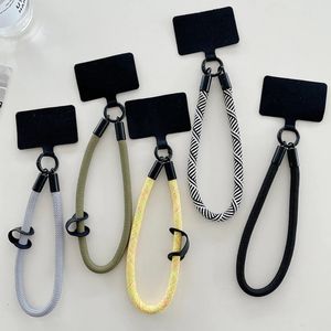 Phone Straps Mobile phone strap universal personalized wristband short mobile phone strap portable bag keychain anti loss mobile phone chain 231109