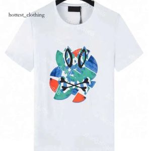 Physcho Bunny Mens T-shirt Cotton mélange tissu respirant hommes Imprimé animal T-shirts pour femmes à manches courtes à manches personnalisées de col rond personnalisées créateurs en gros 796