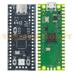 Pico Board RP2040 Dual-Core 264KB ARM Micro-ordinateurs à basse puissance Processeur Cortex-M0 + performance à haute performance pour Raspberry Pi