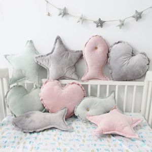 Oreiller des oreillers arc canapé amovible lavable inscrit court peluche chambre bébé chambre et maison sweet cadeau décoration anniversaire cojines