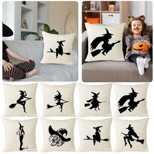 Pillow Digital Impresión Digital Halloween Silhouette Silhouette Core Home Core no incluido