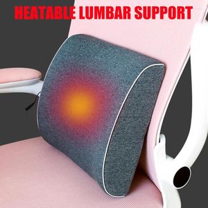 Pouteau à mémoire mousse orthopédique Coccyx Chaise de bureau USB Support de chauffage Taist arrière siège auto à la hanche Massage