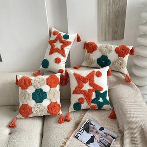 Pillow nordic ins bohe cover 45x45cm/30x50cm para series de algodón con sofá decoración del hogar