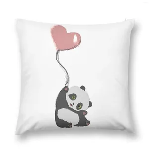 Panda de almohada y estuche de globo para sofá