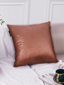 Oreiller en daim jet taise-oreiller moderne couleur unie coque extérieure canapé de luxe canapé-lit oreiller de casse boho décor boho