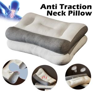 Pillow Super Ergonomic Orthopedic All Sleeping Positions Cervical Contour Neck pillow for neck and shoulder pain Relief 230626