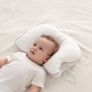 Almohadas Anti cabeza excéntrica Almohada moldeadora de bebé Algodón Anti caída Artefacto nacido Corrección Niños Accesorios infantiles Ropa de cama 220924