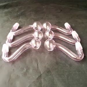 Accessoires pour bangs en verre à puces roses ﾠ, Pipes à fumer en verre Mini multicolores multicolores Pipes à main Meilleur tuyau en verre à la cuillère