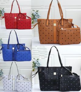 Bolsos de diseñador de sugao rosa, bolsos de hombro para mujer, bolso de mano de cuero con estampado de letras de alta calidad, bolso de señora, bolsos grandes, 2 unids/set, muchos estilos