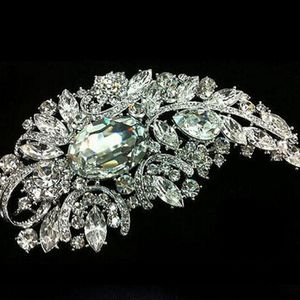 Broches broches élégance grandes broches pour femmes broche de fleur de cristal broche bijoux accessoires 230615