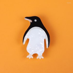 Pins Broches Pingouin Arcylic À La Main Broche Sécurité Enfants Mignon Kawaii Animal Mode Petit Bijoux Cadeau De Noël En Gros Kirk22