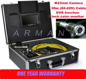 Sistema de cámara de inspección de tuberías encuestas de tuberías de alcantarillado 710D DVR grabación de vídeo tarjeta SD de 8GB endoscopio Industrial 8462321