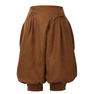 Pantalones piratas para mujer, disfraz de vikingo Medieval renacentista, pantalones sueltos, disfraz de náufragos campesinos, pantalones bombachos