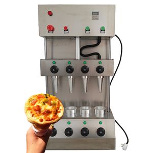 Commercial Pizza Cone Maker and Electric Oven Set - Industrial Stainless Steel Equipment for Pizzerias