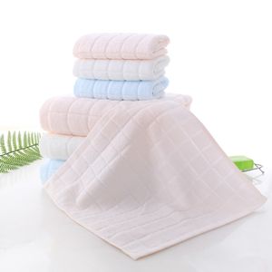 Serviette carrée en coton uni, petite serviette épaisse, douce et absorbante, mouchoir pour bébé, serviette pour le visage des enfants, 1223997