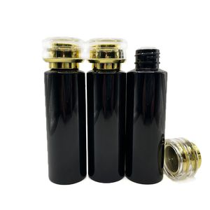 Bouteilles vides en plastique contenants de voyage avec bouchon à vis doré 100 ml contenants rechargeables bouteilles cosmétiques pour shampooing lotion toner nettoyant - sans BPA