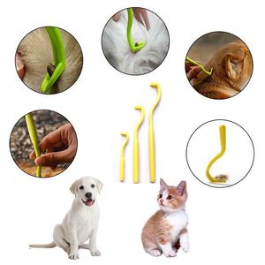 Clip portátil de plástico para pulgas de mascotas gatos perros herramientas universales de eliminación de tratamiento de pulgas y garrapatas