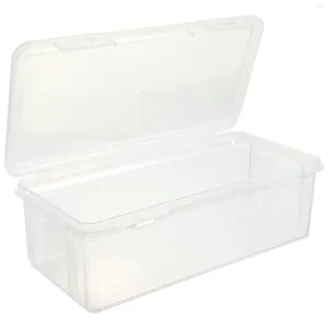 Caja de almacenamiento de pan y platos, contenedor de plástico con tapa, soporte para fruta, frigorífico, recipiente sellado