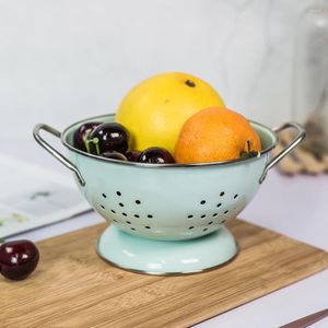 Assiettes maison cuisine métal bol à fruits plateau pour vaisselle égouttoir support étagères outils de cuisine