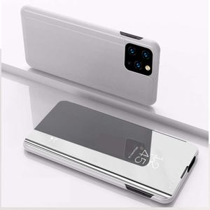 Miroir de placage pour Iphone 13 Clear View Étui en cuir à rabat à couverture complète pour Iphone 11 Pro Max