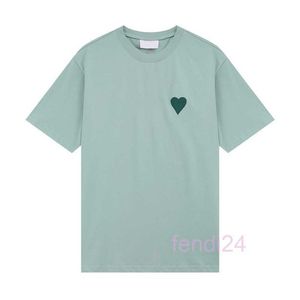 Play Brand Camisetas para hombres El más nuevo para hombre Diseñador de mujeres de lujo Amis T Shirt Moda Hombres S Casual Camiseta Hombre Ropa Little Red Heart Chuan Kubao Ling Polo Lt6i 0IFU