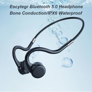 Player 003 Casque sans fil Bluetooth IPX6 Lecteur MP3 stéréo étanche 8 Go Lecteur de musique à conduction osseuse