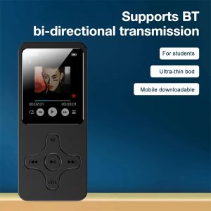 Player 8128 Go Bluetooth MP3 lecteur de 1,8 pouce portable High Fidelity Player Walkman Support Speaker FM Recording Ebook Étudiants