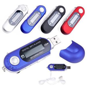 Lecteur Mini lecteur MP3 écran LCD avec USB haute définition musique lecteur MP3 prise en charge Radio FM carte SD avec écouteurs gratuits