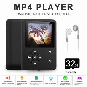 Lecteur Mp3 MP4 Mini lecteur numérique Radio musique Sport enregistreur longue veille Hifi média avec écran Portable Radio accessoires cadeau