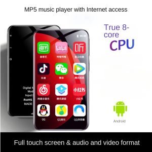Reproductor nueva moda pantalla grande Android WIFI inteligente Internet Mp3 Mp4 Mp5 pantalla completamente táctil Walkman reproductor de música traducción al inglés