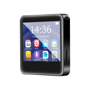 Lecteur nouveau lecteur mp3 portable Bluetooth Music Player Sports Full Screen MP4 Playback vidéo avec FM Radio Ebook Enregistrement pour Walkman