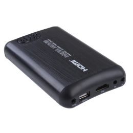 Joueur Redamigo USB 3.0 Mini 1000 Go 2,5 "SATA HD 1080P MKV 2,5 '' HDD HDMICOMPATIBLE Media Player Center USB OTG SD AV TV AVI RMVB RM