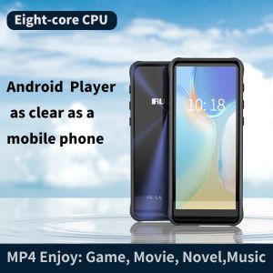 Reproductor RUIZU Z80 WiFi Android 8.1 MP4 con Bluetooth HiFi Reproductor de música MP3 Pantalla táctil completa de 4.0 pulgadas Puede descargar la aplicación