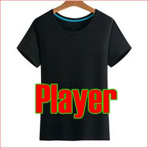 Version du joueur kit de maillot de football maillots de football maillot de pied accepter le numéro du nom du client personnaliser les chemises supérieures