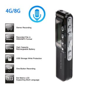 Players 4 Go / 8 Go Usb Pen Digital Voice Recorder Vopt