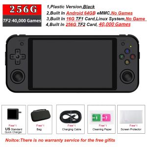 Joueurs Anbernic RG552 Console de jeu Handheld Console 5,36 pouces IPS Tact Screen Video Game Player intégré dans Android 64G EMMC 5.1 PS1 RK3399 Linux