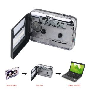 Les joueurs cassette lecteur cassette en convertisseur MP3 capture lecteur de musique audio convertir la cassette de bande sur bande en ordinateur portable PC via USB