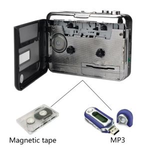 Reproductores Cassette Player Registro Registro Cape en MP3 Converter digital USB Cassette Capture Guardar en USB Flash Drive directamente