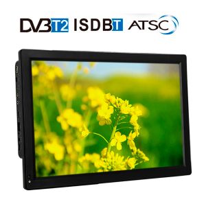 Jugadores D14 14.1 pulgadas Pantalla LED HD TV Portable DVBT2 ATSC Televisión analógica digital Mini Small Car Soport Monitor MP4 para PS4