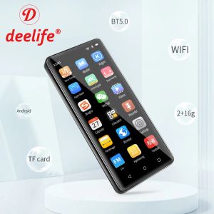 Players DeeLife WiFi MP4 Player avec Android Bluetooth Music Play Screen Mp 4 mp3